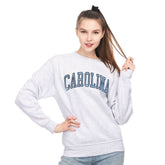 Carolina Embroidered Sport Crewneck